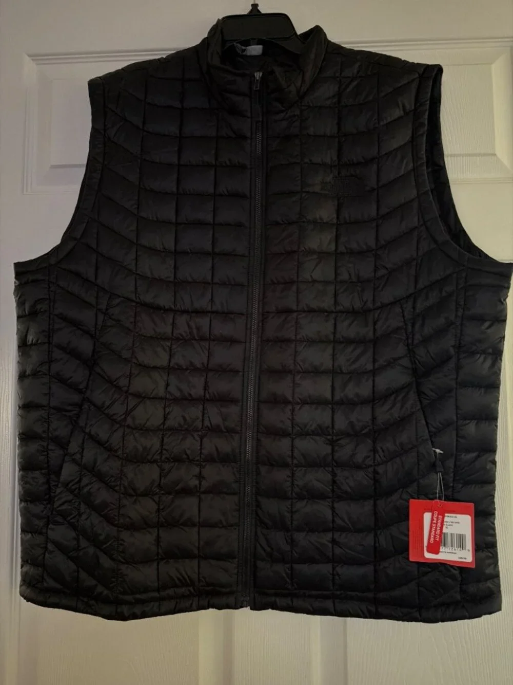 The North Face Mens Thermoball Vest TNF Black XL Standard Fit Lightweight Insula